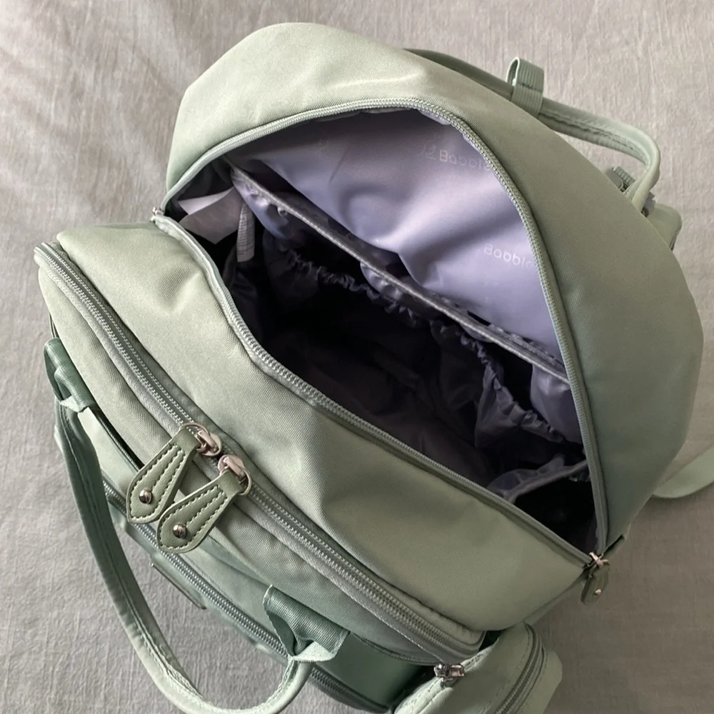 Mint Green Baby Organizer Backpack